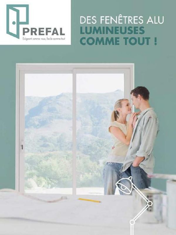 Couverture de la brochure Fenêtres aluminium