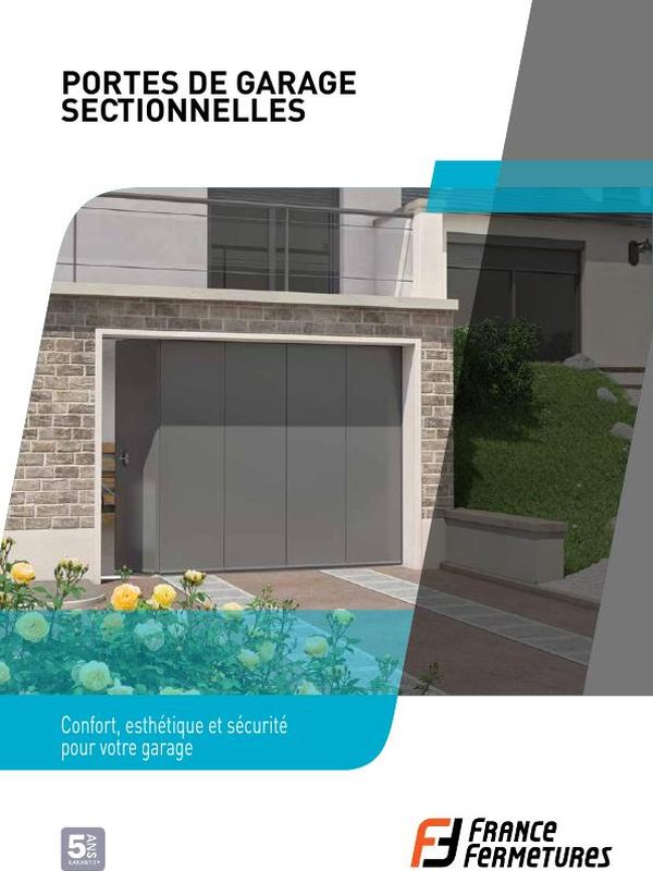 Couverture de la brochure Portes de garage sectionnelles